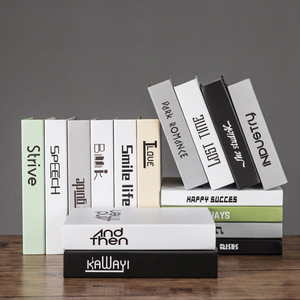 Nordique fait à la main personnalisé livre relié impression luxe décoratif Table basse <span class=keywords><strong>livres</strong></span> ensemble pliable Vogues décoration casier livre - Product Image 3