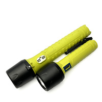 Brando Explosion Proof Flashlight, BO-T666 Plus Strong Flashlights Torches Rechargeable Flashlight IP68