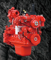 Moteur diesel Cummins d'origine 168-296 ch B7 6,7 L 6 cylindres en ligne turbocompressé refroidi par intercooler pour camions et excavateurs de moyenne taille
