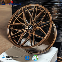 Jantes en bronze forgé personnalisées, neuves, 19-21 pouces, 5x112, ensemble d'alliage sport haut de gamme pour berline de luxe