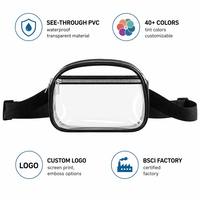 Sac banane en PVC personnalisé avec logo pour cadeaux d'entreprise, sacoche promotionnelle écologique, sac de ceinture pour festival, vente en gros pour salons professionnels, OEM