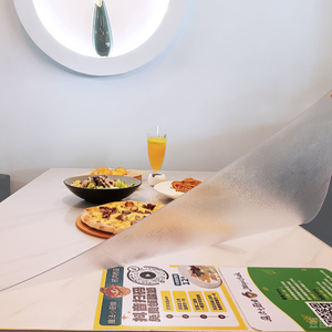 Tappetino Protettivo <span class=keywords><strong>Rettangolare</strong></span> Lavabile di Alta Qualità <span class=keywords><strong>per</strong></span> Cassetti della Cucina, Copritavolo Trasparente in PVC, Tappetino <span class=keywords><strong>per</strong></span> Scrivania - Product Image 5