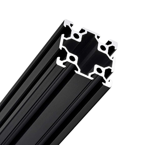 <span class=keywords><strong>Profilé</strong></span> en Aluminium Extrusion sur mesure <span class=keywords><strong>40x40</strong></span>, 2020 3030 4040 4080, 1 pièce, accessoire industriel <span class=keywords><strong>noir</strong></span> - Product Image 4