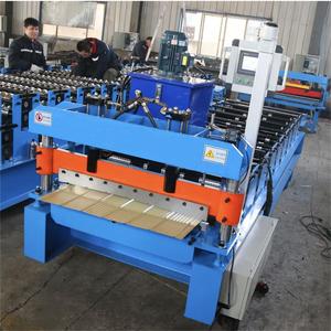 Prix avantageux Tôle de <span class=keywords><strong>toiture</strong></span> <span class=keywords><strong>en</strong></span> tuiles métalliques de qualité Chili Laminage à froid formant les prix de la machine - Product Image 3