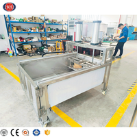 Table de pré-pressage et découpe du fromage en cuve de fromage 600l