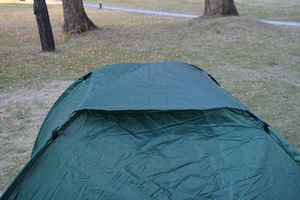Tente de camping pop-up pour une personne seule, taille S, légère, portable, facile à installer, double couche, étanche pour la randonnée en plein air - Product Image 4