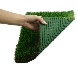 Erba Artificiale con Altezza del Pelo di 40mm per Giardini, <span class=keywords><strong>Balconi</strong></span> e Terrazze - Alta Capacità di Drenaggio >70 mm/ora, Sicura per Bambini e Animali, Ecologica - Product Image 2