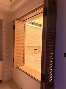 Tapparelle Moderne in Tiglio - Tende a Rullo in <span class=keywords><strong>Legno</strong></span> Massello Isolanti e Antivento per Hotel - Product Image 5