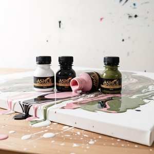 Tinta Acrílica para Vidro e Cerâmica 60ml, 4 Cores Disponíveis para Projetos Criativos - Product Image 5