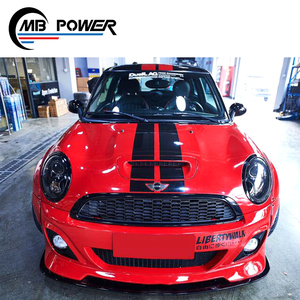 R56 LB Karosserie-Kits R56 COOPER 07-15y FRP Front stoßstange Vorder lippe Licht abdeckung über Kotflügel Seitens ch weller Hecks toß stange - Product Image 3