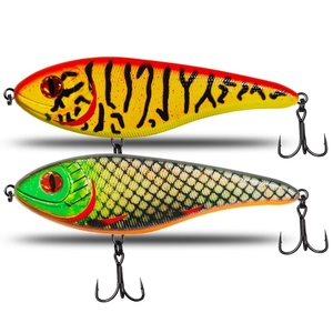 Nouveau 150mm 80g JERK BAIT coulant lentement crayon leurre dur avec 3d yeux triple crochet pour eau salée et eau douce - Product Image 1