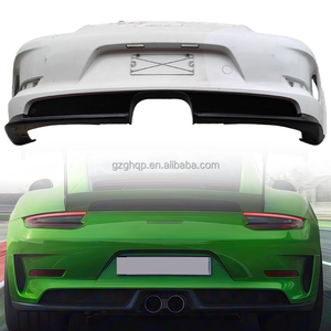 Conjunto de Parachoques Trasero Original para Automóvil, Conjunto de Parachoques Trasero de Alta Calidad Compatible con Porsche 911 <span class=keywords><strong>GT3</strong></span> <span class=keywords><strong>991</strong></span> Kit de Carrocería Blanco. - Product Image 1