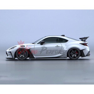 Kit de cuerpo ancho de fibra de carbono parcial estilo <span class=keywords><strong>Artisa</strong></span> para Subaru BRZ ZD8 Toyota GR86 ZN8 - Product Image 4