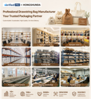 Sac d'emballage à rabat en lin et coton naturel imprimé, réutilisable, pliable, pour petits accessoires et rangement de cadeaux - Vente en gros