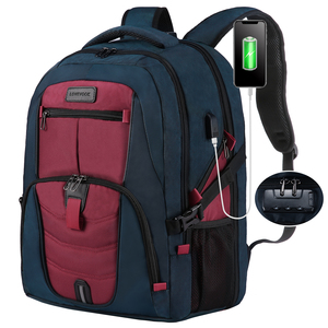 Haute qualité personnalisé chaud femmes hommes école collège <span class=keywords><strong>17</strong></span> <span class=keywords><strong>pouces</strong></span> <span class=keywords><strong>ordinateur</strong></span> sac à dos d'affaires avec chargement usb pochette d'<span class=keywords><strong>ordinateur</strong></span> portable de voyage - Product Image 1