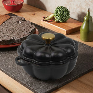 Horno holandés <span class=keywords><strong>de</strong></span> <span class=keywords><strong>hierro</strong></span> fundido <span class=keywords><strong>de</strong></span> calabaza con tapa <span class=keywords><strong>Olla</strong></span> <span class=keywords><strong>de</strong></span> Horno Holandés <span class=keywords><strong>de</strong></span> <span class=keywords><strong>hierro</strong></span> fundido esmaltado <span class=keywords><strong>para</strong></span> <span class=keywords><strong>hornear</strong></span> <span class=keywords><strong>pan</strong></span> - Product Image 6