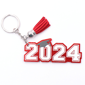 Lớp cá nhân của 2025 tốt nghiệp long lanh Acrylic Keychain Chất lượng cao UV in ấn nhà máy trực tiếp - Product Image 5