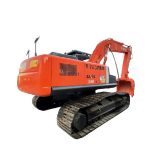 Excavatrice sur chenilles Hitachi Zaxis 240-3 d'occasion de 24 tonnes avec moteur, pompe, roulement et engrenage - Vente directe à bas prix - Product Image 1