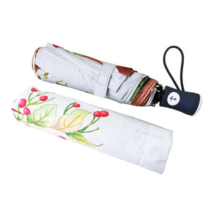 <span class=keywords><strong>Parapluie</strong></span> <span class=keywords><strong>automatique</strong></span> pliable de 21 pouces avec impression numérique, protection solaire UV - Product Image 6