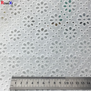 Vải Cotton In Họa Tiết Sườn Hoa Đa Năng RXF0606 Bán Sỉ - Product Image 3