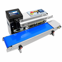 Machine de scellage thermique à bande continue automatique Willita avec imprimante à jet d'encre Tij pour sachets de nourriture, de thé et de café
