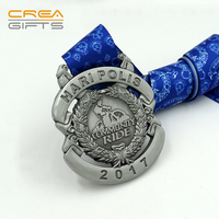 Médaille sportive en métal de haute qualité, personnalisée, avec têtes en laiton et inscriptions « I Win tails You Lose », modèle 2026