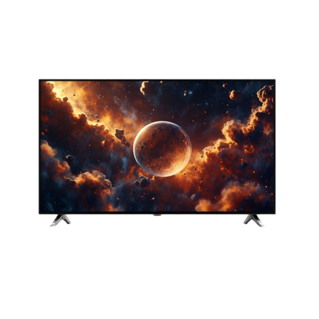 50inch 4K Ultra HD Smart TV Wide Viewing Angle Full Screen Wireless Casting Gaming Mode Home Bedroom Wall-Mountable LCD Color TV