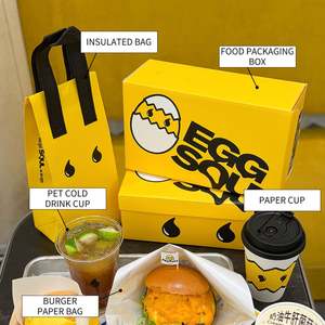 Bolsas de Papel Kraft Ecológicas, Resistentes a la Grasa y al Agua, Aptas para Alimentos, para Pollo Frito, Papas Fritas y Hamburguesas - Product Image 3