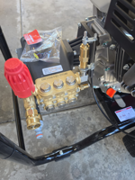 Nettoyeur haute pression 3800 PSI 262 bars 14HP, moteur à essence, pistolet à eau sous pression, pistolet pulvérisateur haute pression, nettoyeur haute pression