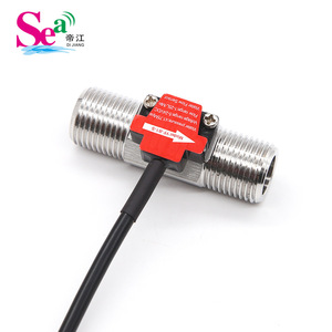 Débitmètre à turbine en acier inoxydable à 4 points B1, capteur de chauffe-eau à dents longues, détecteur de débit d'eau - Product Image 5