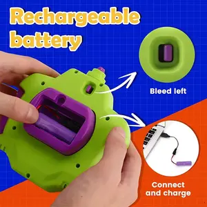 KSF 라이트 업 팝 피젯 장난감 풍선 속도 푸시 머신 게임 전기 장난감 버블 팝 릴리프 스트레스 푸시 게임 어린이 장난감