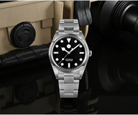 Haute qualité en gros 36mm en acier inoxydable 316l dôme saphir 20atm plongeur plongée mécanique automatique montre hommes à vendre