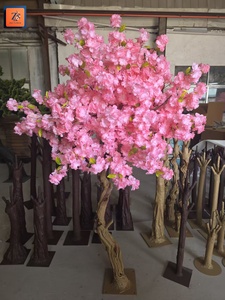 Árbol de <span class=keywords><strong>Flores</strong></span> de Cerezo Artificial Personalizado ZIKE, Árbol de <span class=keywords><strong>Flores</strong></span> de Cerezo Japonés, Árbol de <span class=keywords><strong>Flores</strong></span> de Cerezo Artificial Grande para Exteriores - Product Image 2
