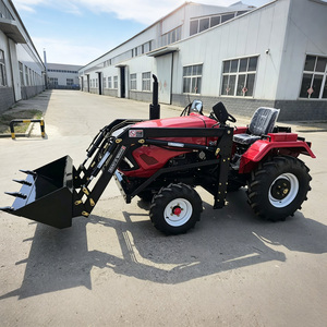 Mini Tractor Agrícola de 25HP, 28HP, 30HP, 35HP, Compacto, con Cubo de Carga y Equipos Auxiliares para Labranza - Product Image 1