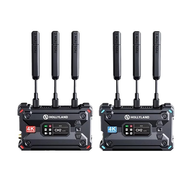 Hollyland Pyro S 4K30 Infrared Wireless Video Transmission System Plastic Pyro S Wireless Video Transmitter Receiver