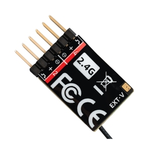For ER4 2.4GHz ELRS PWM Receiver System for <b>Drone</b> Parts Small Aircraft Ship Car Models - Product Image 2