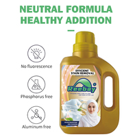 Détergent à lessive liquide concentré haute efficacité HE pour un soin avancé des tissus