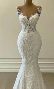 S1710F 2025 Robe de mariée sirène en dentelle sur mesure, nouvelle collection, haute qualité, vente chaude - Product Image 2