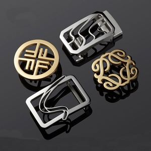 Ceinture magnétique automatique personnalisée en gros pour hommes et femmes, avec boucle en métal et logo lumineux pour un look élégant - Product Image 1