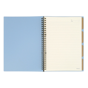 批发文具中国PP盖praxis科目B5 A5塑料环活页夹学校作文大全 - Product Image 4