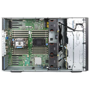 联想 ThinkSystem ST650 V2 英特尔至强 Silver 4310 CPU 4*3.5 HDD 530-8i RAID 2*10GB 以太网 RJ-45 端口 750W 4U 塔式服务器 - Product Image 2