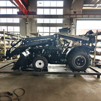 Livraison gratuite tracteur hydraulique diesel 4 roues motrices rizière tracteurs agricoles agricoles compacts tracteurs à roues à vendre