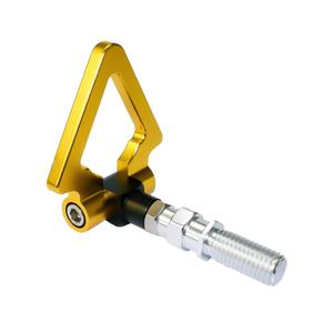 YH1859 yeni durum alüminyum yarış çeki kancası üçgen yüzük ön ve arka römork parçaları Hitch kilidi ile - Product Image 1