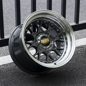 Sport 15 pouces 15x8 15x9 4X100/114.3 Deep Dish Concave Chrome Mag Alliage Large Roues de voiture Auto Rines Jantes Jantes pour Toyota - Product Image 1