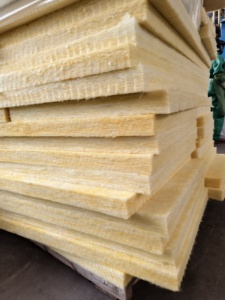 OEM Özel Ses Bariyerleri Sarı Cam Yünü Çevre Dostu Taş Yünü Ses Yalıtım Levhası Isı Direnci Yanmaz - Product Image 2