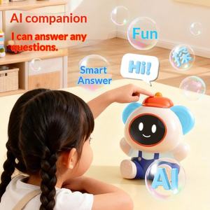Jouet interactif intelligent pour chat, avec fonction de reconnaissance vocale, rechargeable, en plastique, design de dessin animé. - Product Image 5
