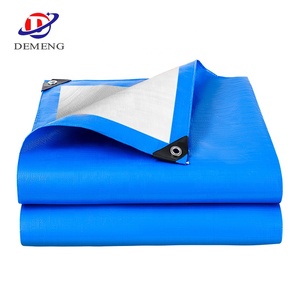 Lona de Poliéster Orgánica de 4x5m con Revestimiento Opaco Azul y Blanco, Lona para Toldo, Cubierta para Camiones y Trajes de Baño - Product Image 5