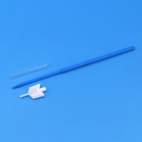 Brosse endocervicale gynécologique stérile pour prélèvement de colposcope, kit de test de prélèvement de cellules cervicales pour dépistage cervical