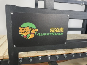 Tapis de course pour chien en bois et en acier inoxydable avec logo personnalisé Machine d'entraînement pour gros chiens Produit de formation et de comportement pour animaux de compagnie - Product Image 5