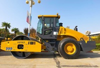 Compacteur vibrant articulé 16 tonnes XS163 à tambour en acier lisse pour le compactage des terrasses et des fondations